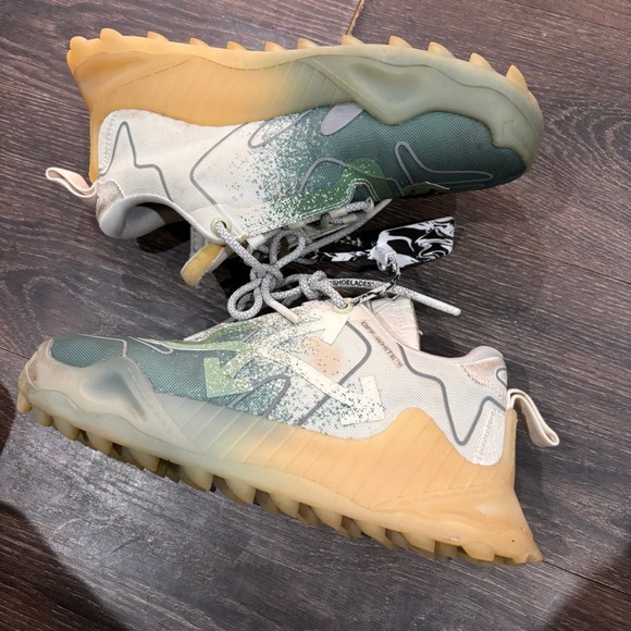 Off-White Odsy 1000 Ombre Cream Green - Picture 2 of 10